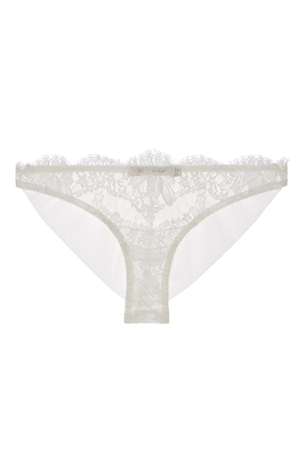 Premium AI Image  Isolated of Cheeky Underwear Lace Trim Bikini Briefs  Comfortable Fabric White Blank Clean Fashion
